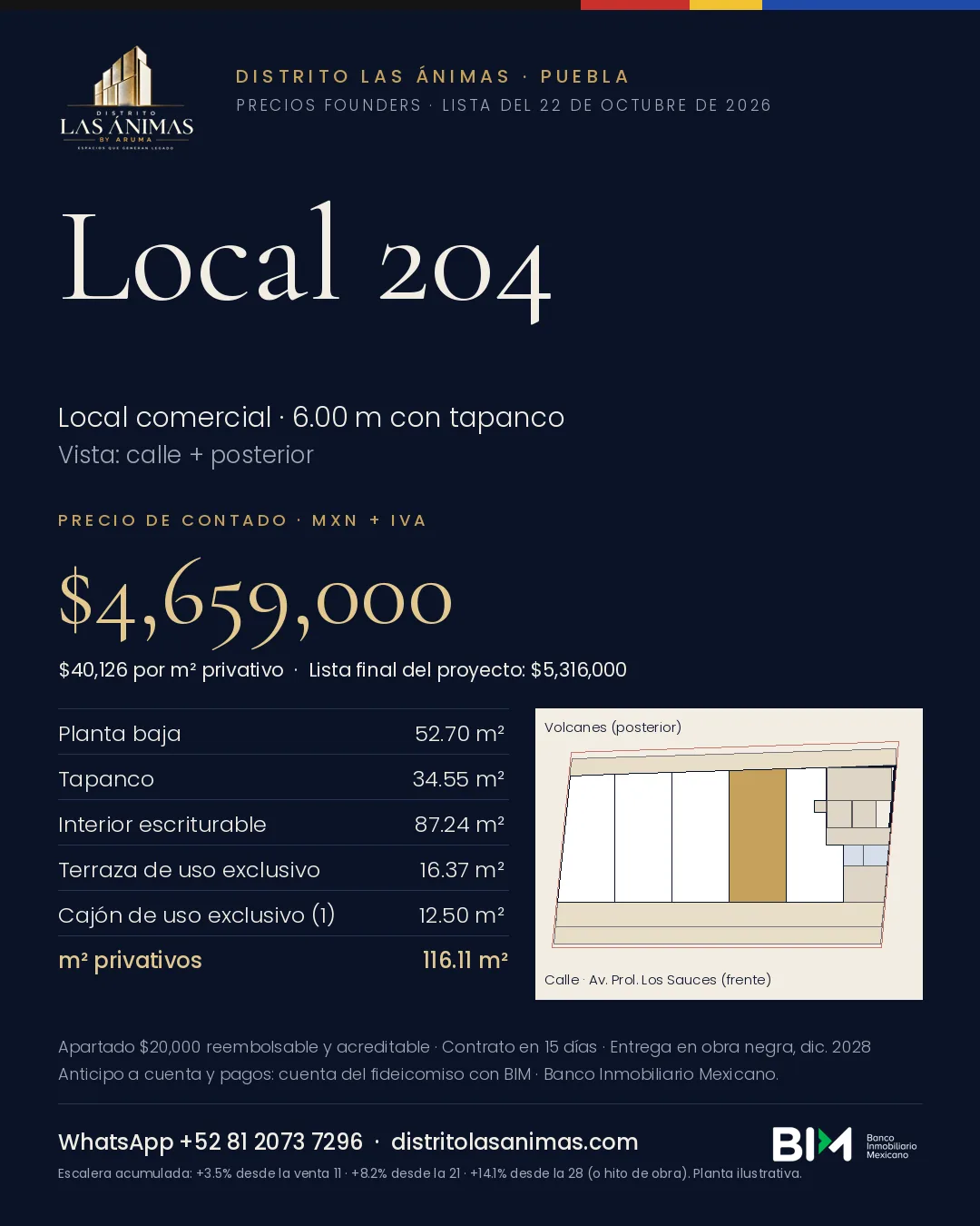 Ficha Local 204